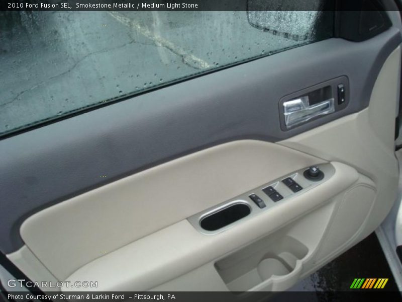 Smokestone Metallic / Medium Light Stone 2010 Ford Fusion SEL