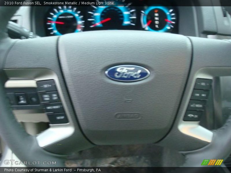 Smokestone Metallic / Medium Light Stone 2010 Ford Fusion SEL