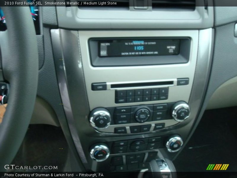 Smokestone Metallic / Medium Light Stone 2010 Ford Fusion SEL