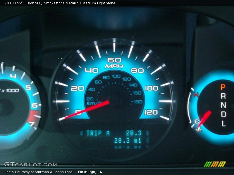 Smokestone Metallic / Medium Light Stone 2010 Ford Fusion SEL
