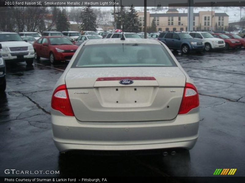 Smokestone Metallic / Medium Light Stone 2010 Ford Fusion SE