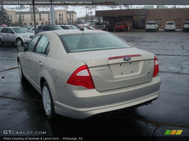 Smokestone Metallic / Medium Light Stone 2010 Ford Fusion SE
