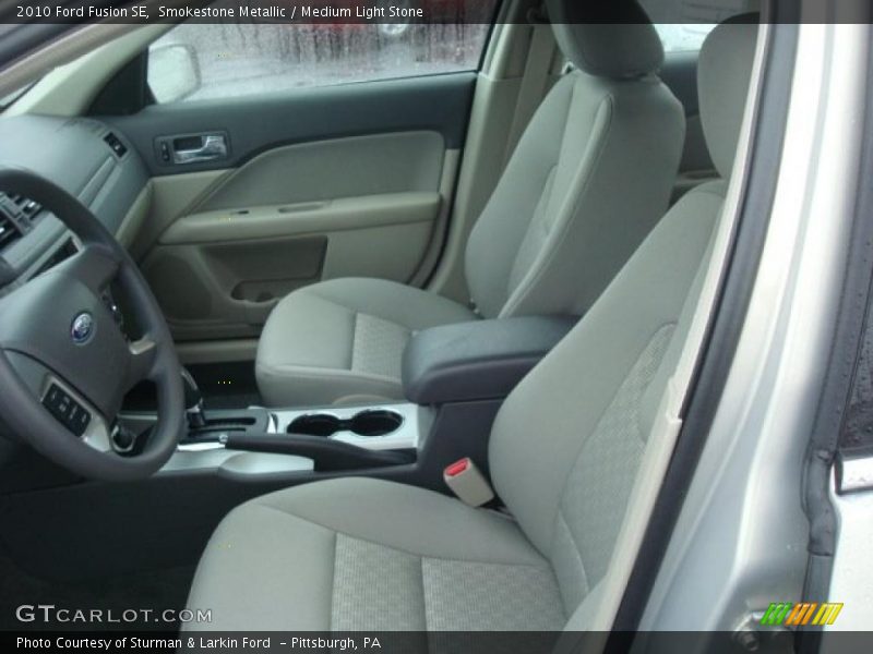 Smokestone Metallic / Medium Light Stone 2010 Ford Fusion SE