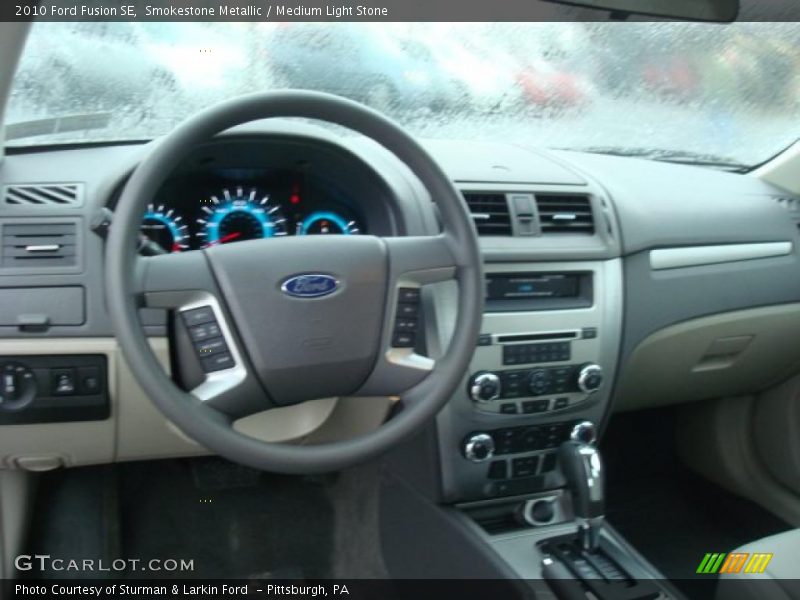 Smokestone Metallic / Medium Light Stone 2010 Ford Fusion SE