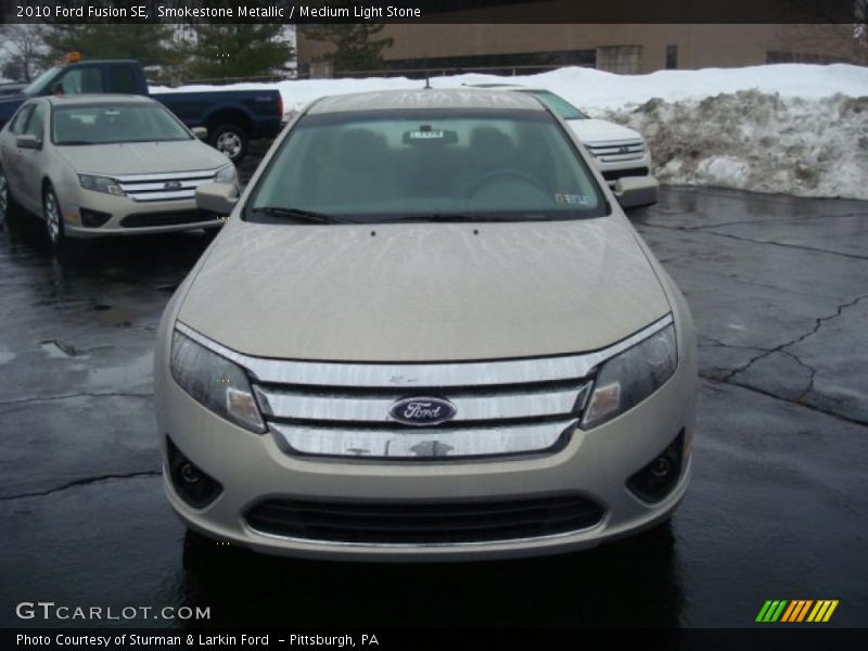 Smokestone Metallic / Medium Light Stone 2010 Ford Fusion SE
