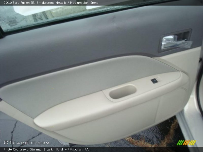 Smokestone Metallic / Medium Light Stone 2010 Ford Fusion SE