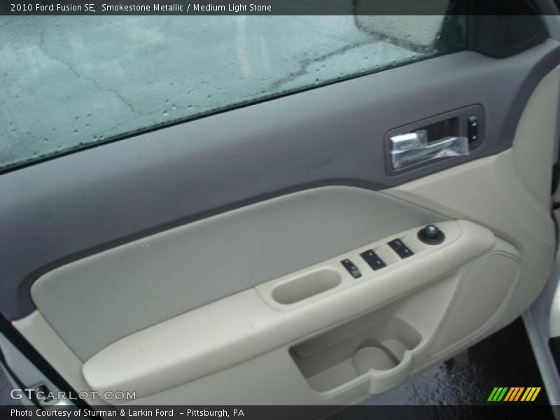 Smokestone Metallic / Medium Light Stone 2010 Ford Fusion SE