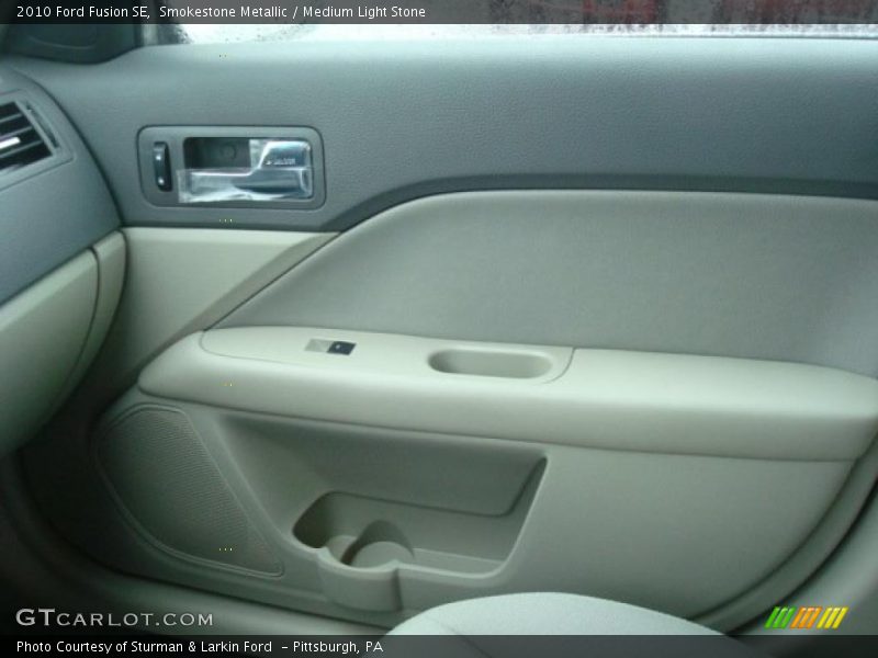 Smokestone Metallic / Medium Light Stone 2010 Ford Fusion SE
