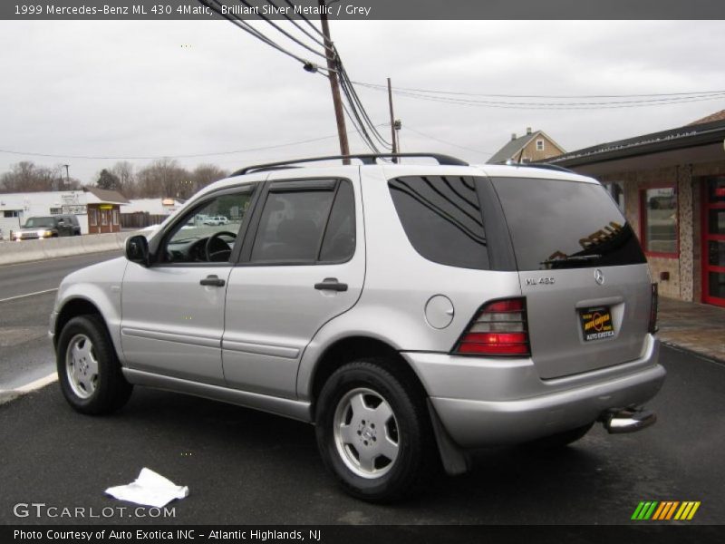 Brilliant Silver Metallic / Grey 1999 Mercedes-Benz ML 430 4Matic