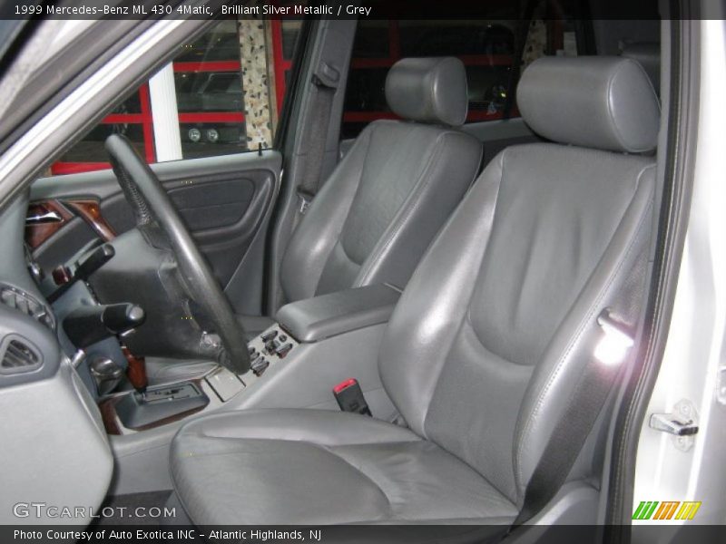 Brilliant Silver Metallic / Grey 1999 Mercedes-Benz ML 430 4Matic