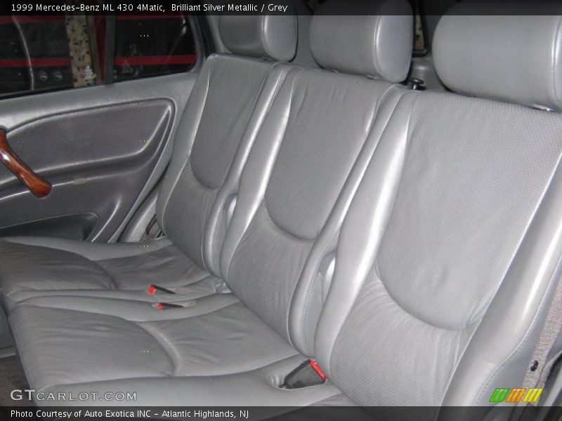 Brilliant Silver Metallic / Grey 1999 Mercedes-Benz ML 430 4Matic