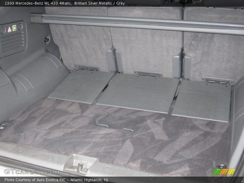 Brilliant Silver Metallic / Grey 1999 Mercedes-Benz ML 430 4Matic