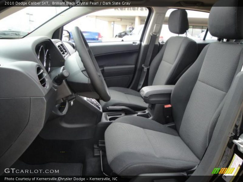 Brilliant Black Crystal Pearl / Dark Slate Gray 2010 Dodge Caliber SXT