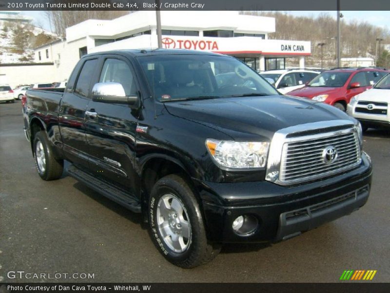 Black / Graphite Gray 2010 Toyota Tundra Limited Double Cab 4x4