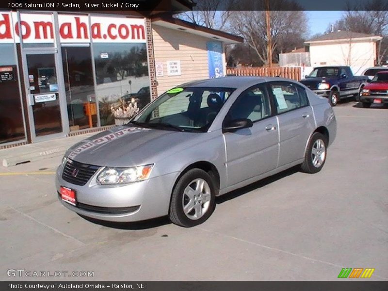 Silver Nickel / Gray 2006 Saturn ION 2 Sedan