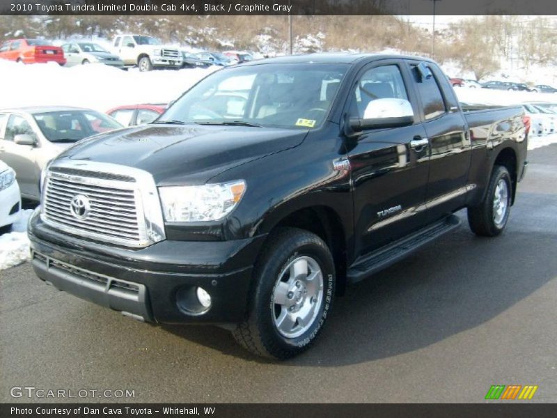 Black / Graphite Gray 2010 Toyota Tundra Limited Double Cab 4x4