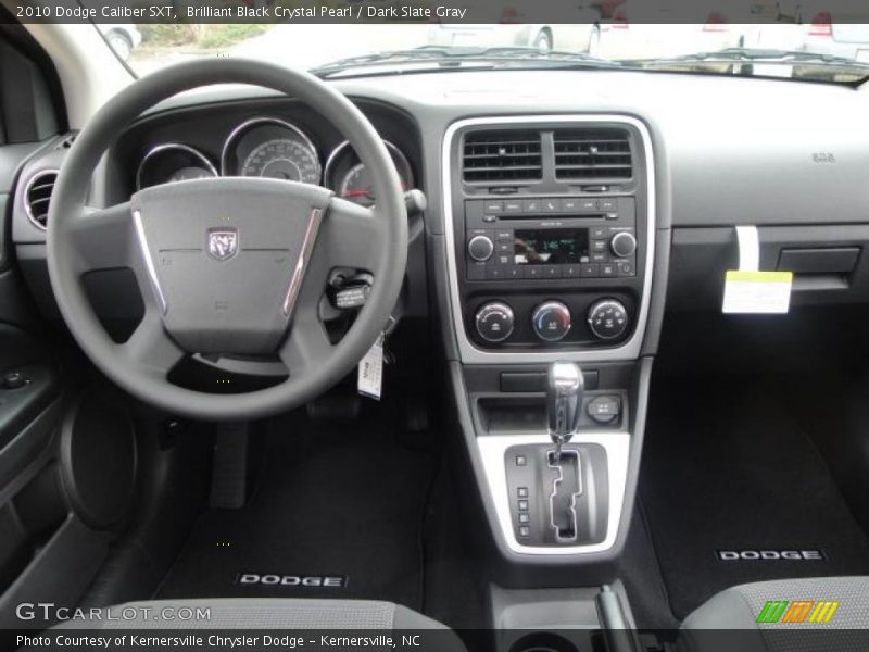 Brilliant Black Crystal Pearl / Dark Slate Gray 2010 Dodge Caliber SXT