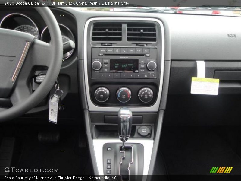 Brilliant Black Crystal Pearl / Dark Slate Gray 2010 Dodge Caliber SXT