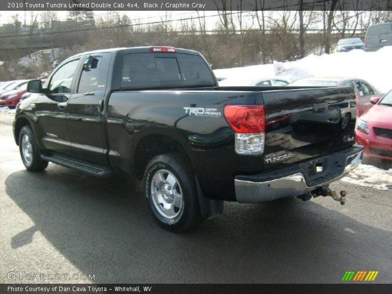 Black / Graphite Gray 2010 Toyota Tundra Limited Double Cab 4x4