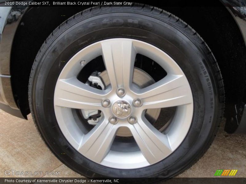 Brilliant Black Crystal Pearl / Dark Slate Gray 2010 Dodge Caliber SXT