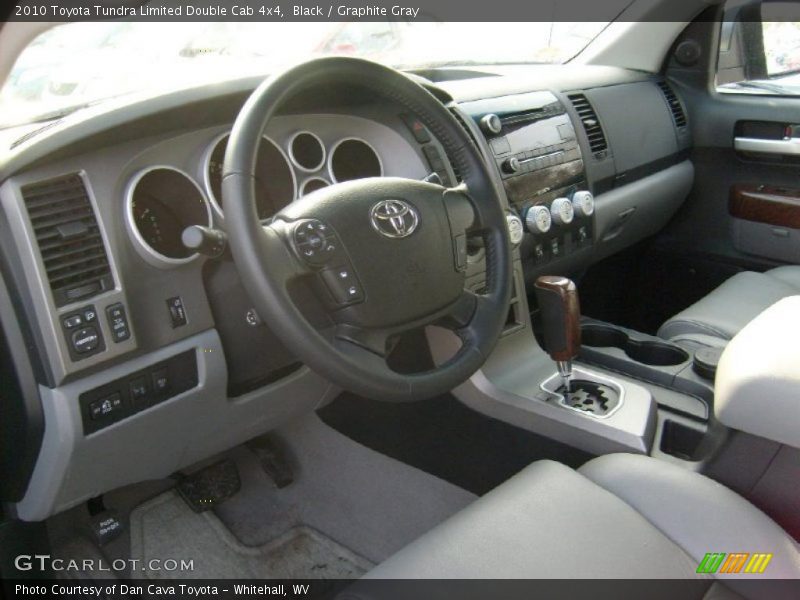 Black / Graphite Gray 2010 Toyota Tundra Limited Double Cab 4x4