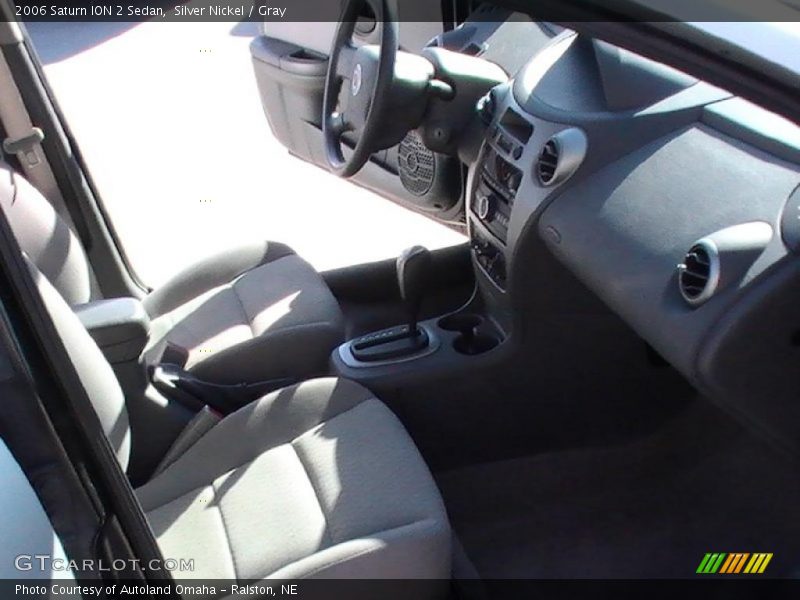 Silver Nickel / Gray 2006 Saturn ION 2 Sedan