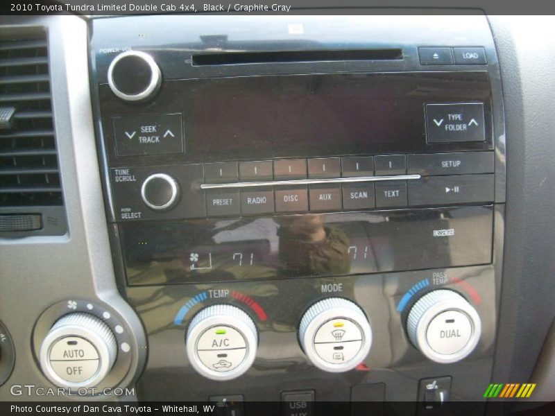Black / Graphite Gray 2010 Toyota Tundra Limited Double Cab 4x4
