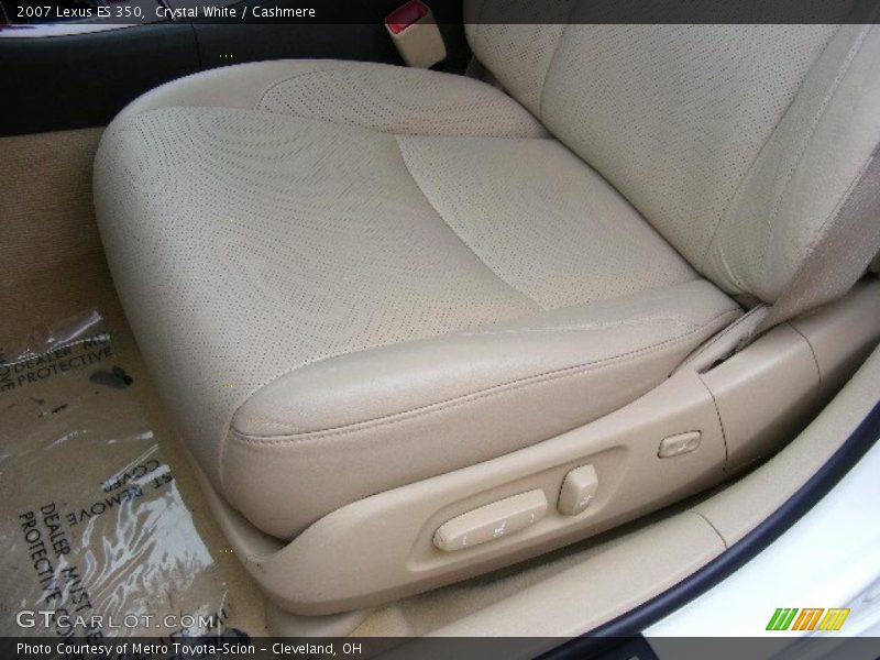 Crystal White / Cashmere 2007 Lexus ES 350