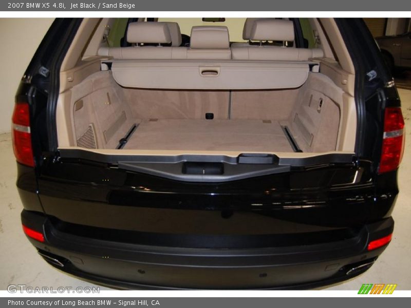 Jet Black / Sand Beige 2007 BMW X5 4.8i