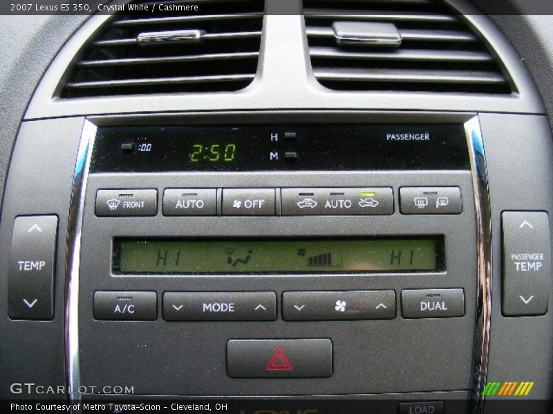 Crystal White / Cashmere 2007 Lexus ES 350