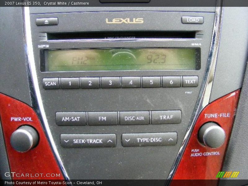 Crystal White / Cashmere 2007 Lexus ES 350