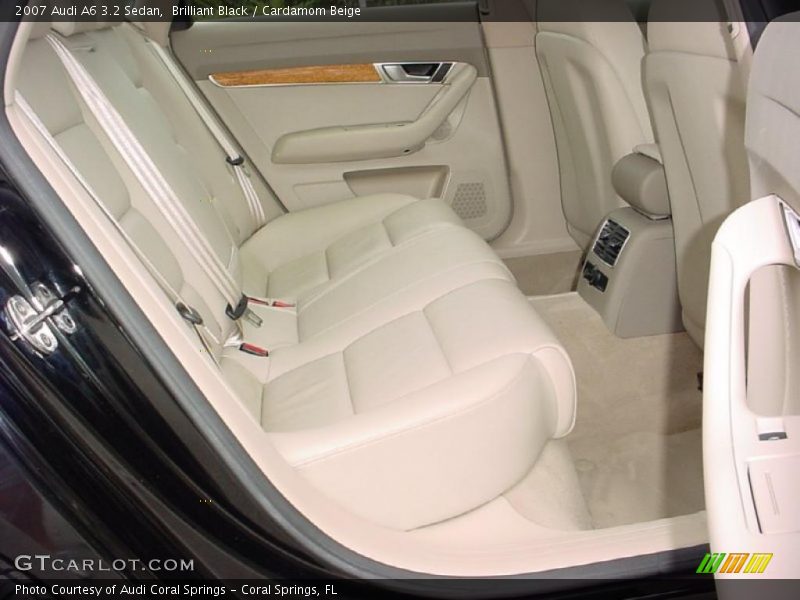 Brilliant Black / Cardamom Beige 2007 Audi A6 3.2 Sedan
