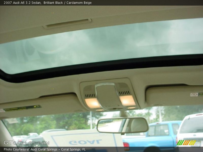 Brilliant Black / Cardamom Beige 2007 Audi A6 3.2 Sedan