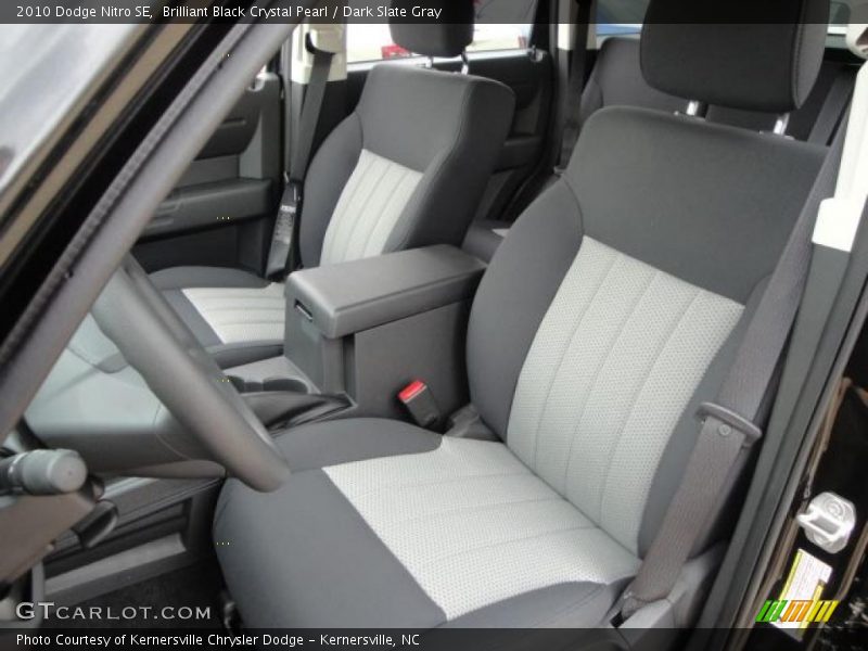 Brilliant Black Crystal Pearl / Dark Slate Gray 2010 Dodge Nitro SE