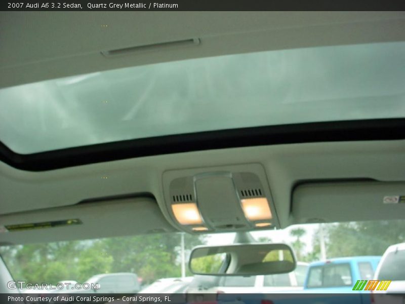 Quartz Grey Metallic / Platinum 2007 Audi A6 3.2 Sedan