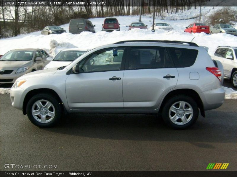 Classic Silver Metallic / Ash Gray 2009 Toyota RAV4 4WD