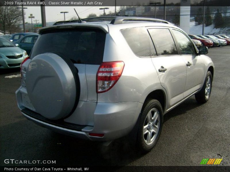 Classic Silver Metallic / Ash Gray 2009 Toyota RAV4 4WD