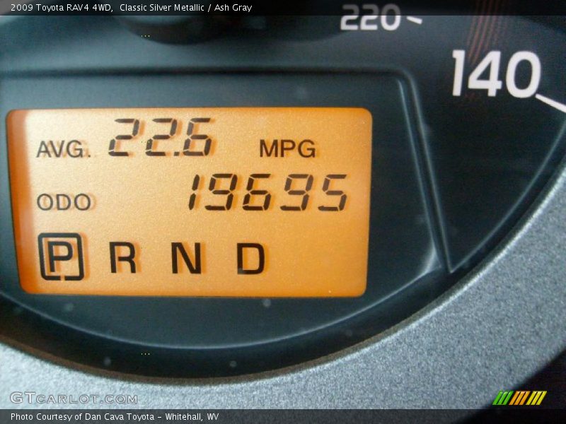 Classic Silver Metallic / Ash Gray 2009 Toyota RAV4 4WD