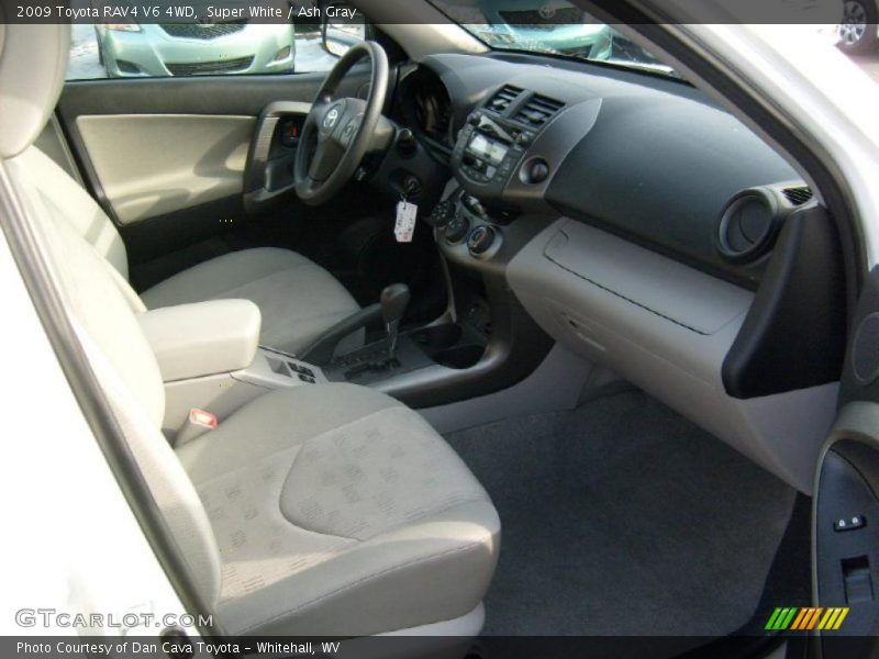 Super White / Ash Gray 2009 Toyota RAV4 V6 4WD