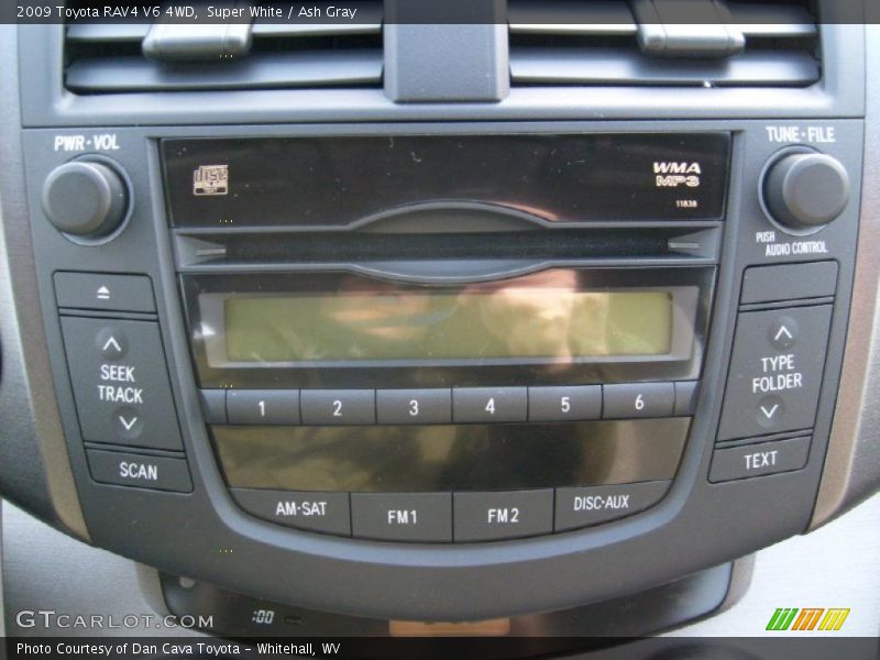 Super White / Ash Gray 2009 Toyota RAV4 V6 4WD