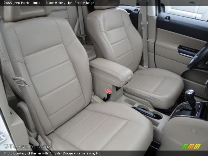 Stone White / Light Pebble Beige 2009 Jeep Patriot Limited