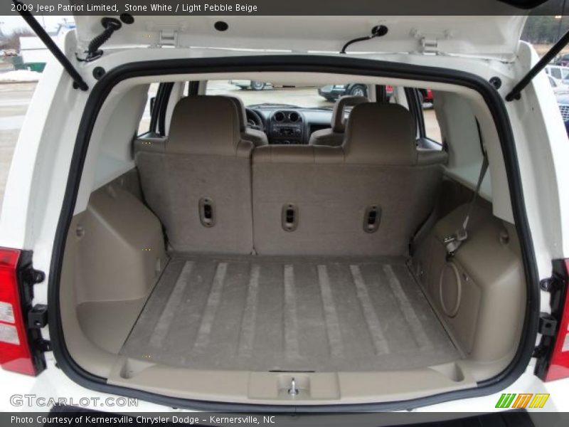 Stone White / Light Pebble Beige 2009 Jeep Patriot Limited