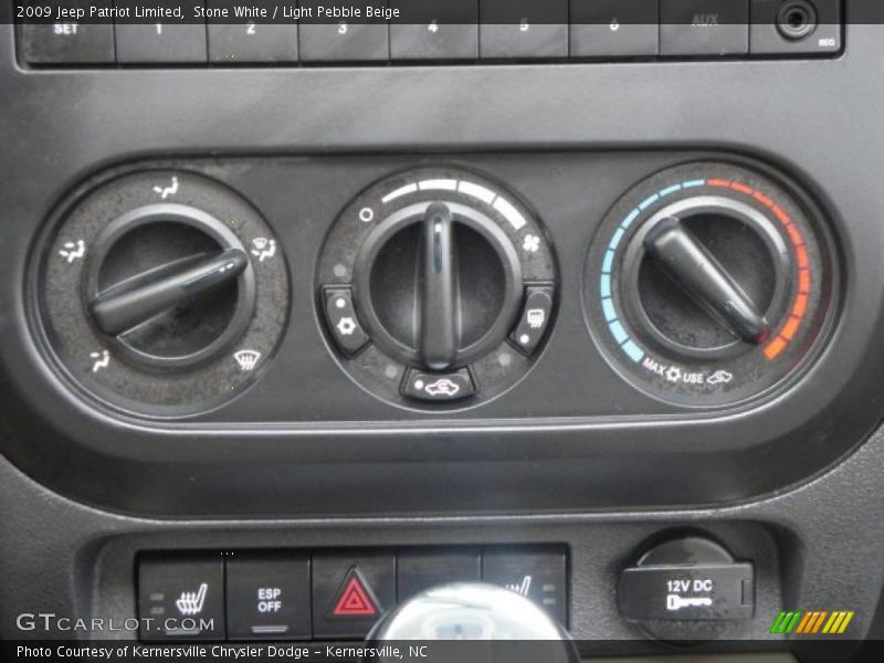 Stone White / Light Pebble Beige 2009 Jeep Patriot Limited