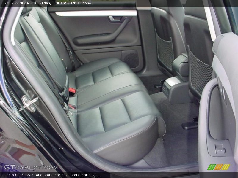 Brilliant Black / Ebony 2007 Audi A4 2.0T Sedan