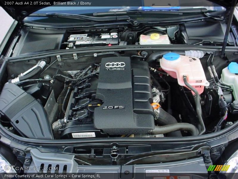 Brilliant Black / Ebony 2007 Audi A4 2.0T Sedan