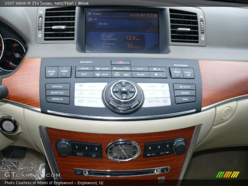 Ivory Pearl / Wheat 2007 Infiniti M 35x Sedan