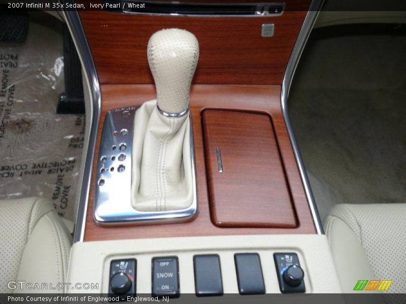 Ivory Pearl / Wheat 2007 Infiniti M 35x Sedan