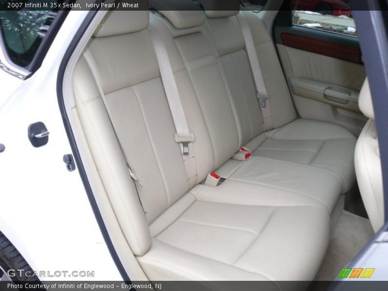 Ivory Pearl / Wheat 2007 Infiniti M 35x Sedan