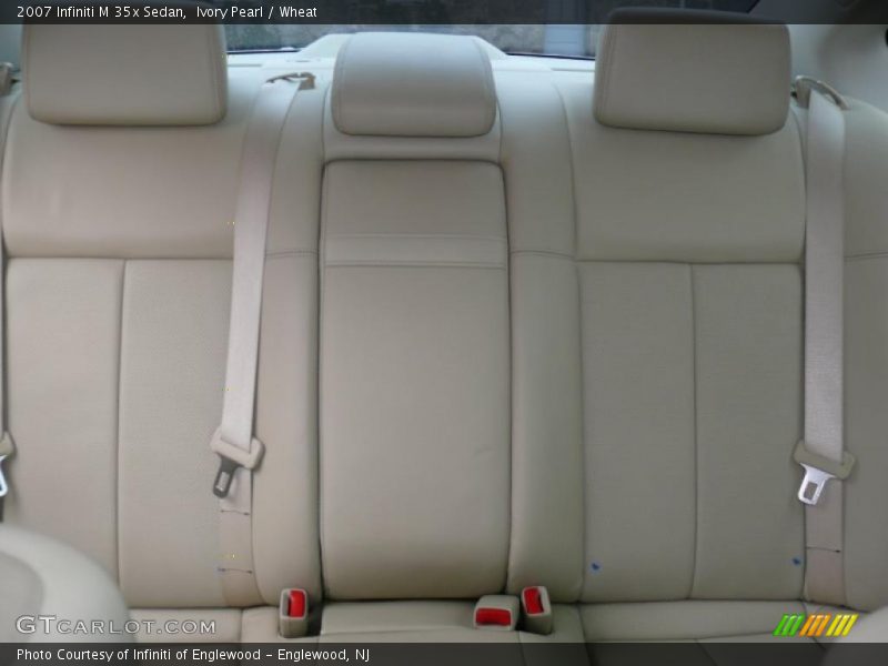 Ivory Pearl / Wheat 2007 Infiniti M 35x Sedan