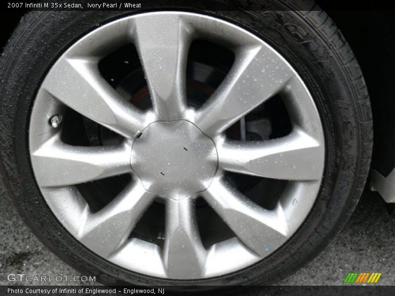 Ivory Pearl / Wheat 2007 Infiniti M 35x Sedan